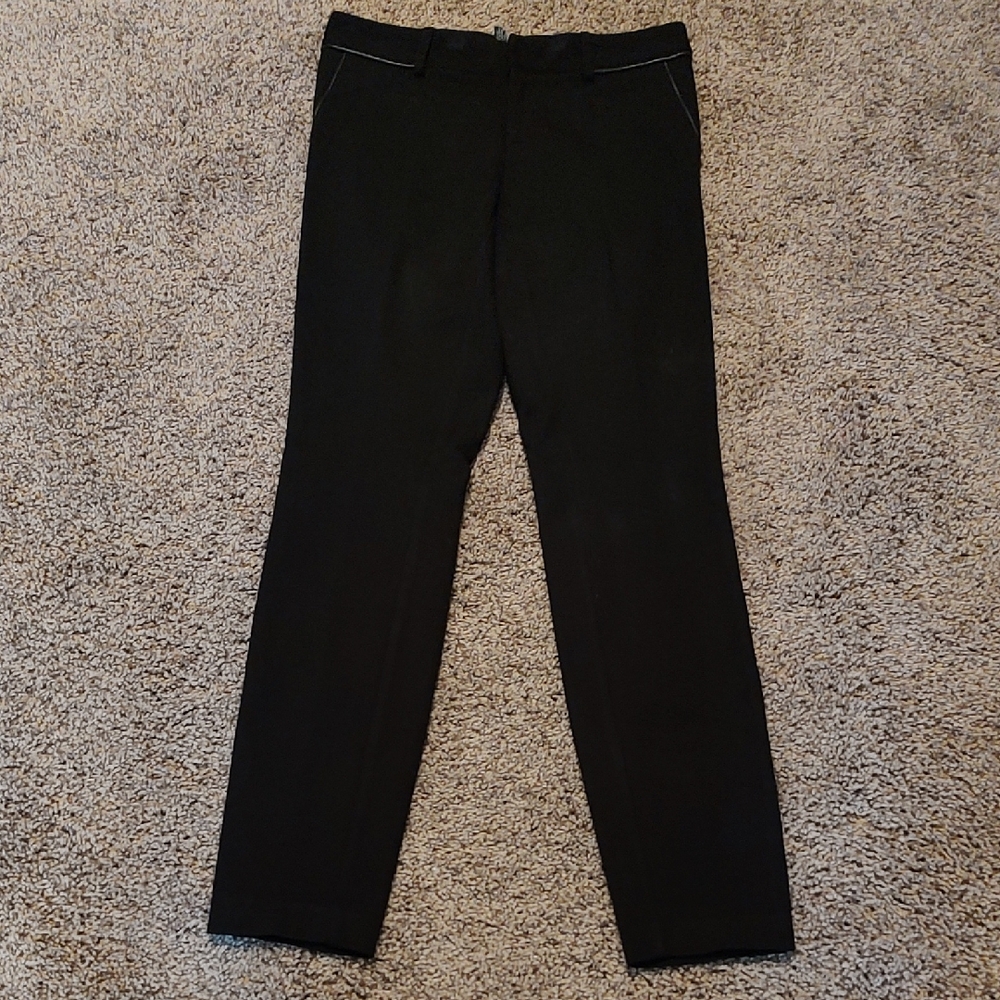 INC International Concepts Women's Black Ponte Pants